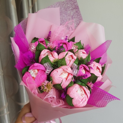 Тюльпаны в лиловом