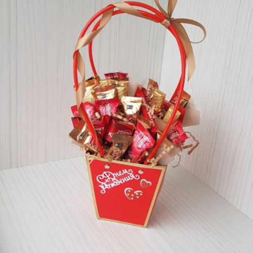 Сумочка в красном (М)