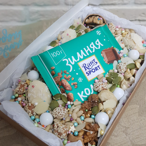 Бирюза (орехово-шоколадная коробочка)