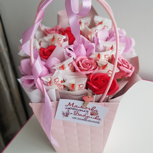 Сумочка с тиснением большая